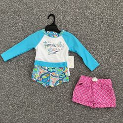 Toddler Size 18 Months Swim Outfit