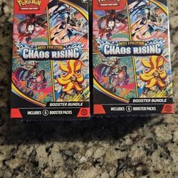 Chaos Rising Pokémon Booster Bundle 