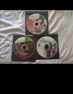 Xbox 360 Games. Gears of War 3. NBA 2K11, Tiger Woods PGA Tour 11.