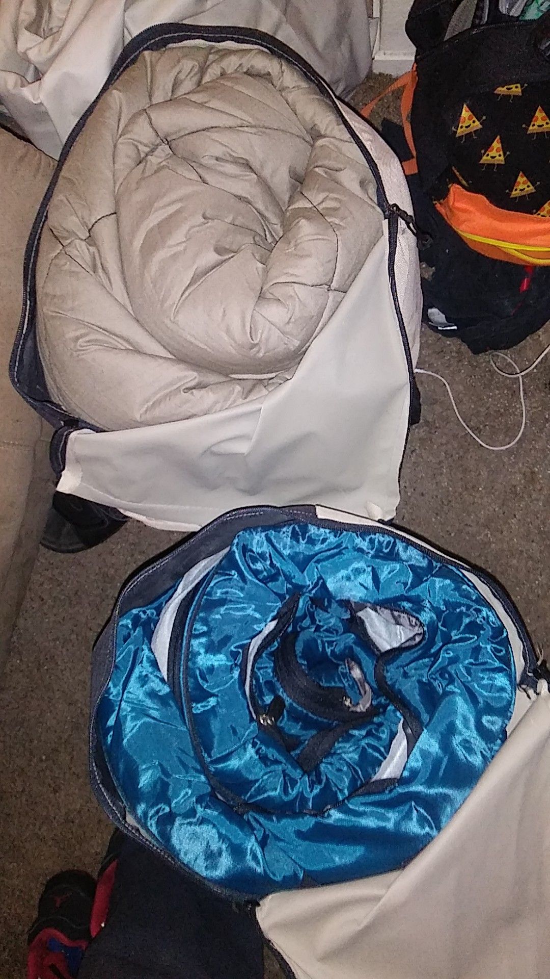 2 adult size Eddie Bauer sleeping bags