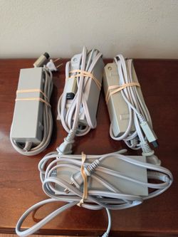 Nintendo wii video game OEM  AC power cords