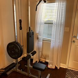 Valor Fitness CB-12 Lat Pulldown and Low Row Cable Machine