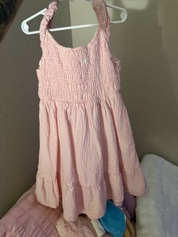 Girls pink dress