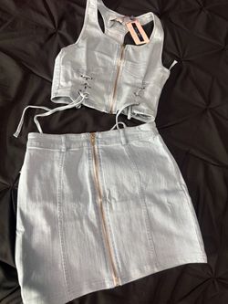 Top and skirt set