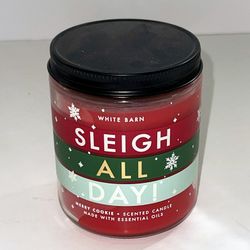 NEW 7oz Single Wick MERRY COOKIE Bath & Body Works Jar Candle