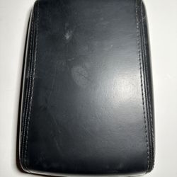 2011 2012 2013 2014 Dodge Challenger Armrest / Center Console Lid Black Leather