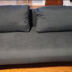 Blue Futon Sofa