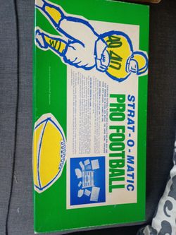 Strat o matic pro football