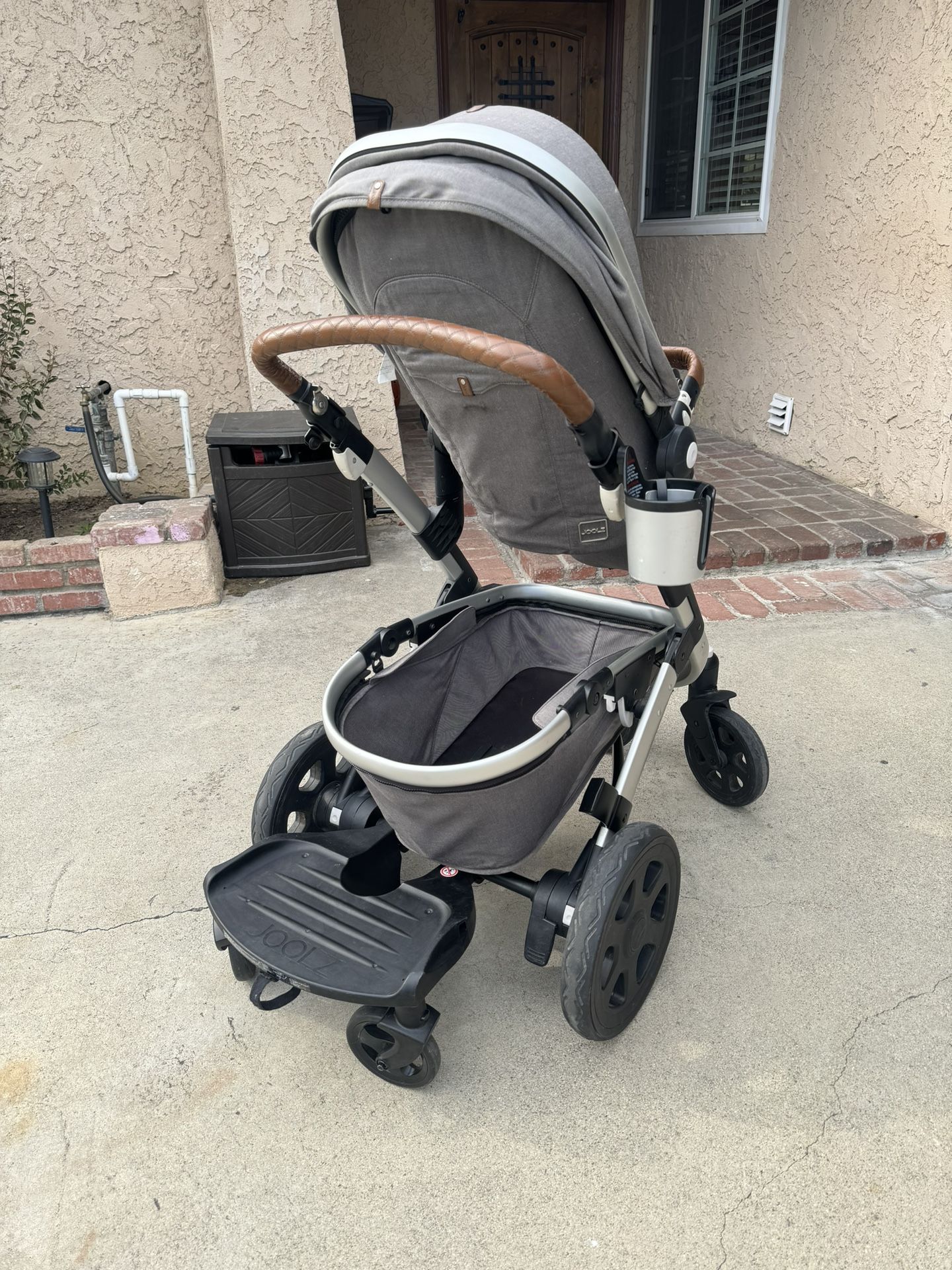 vista uppababy gregory V2 RumbleSeat - (Blue Melange) Style:DEC-LC-501Ma - 5'0