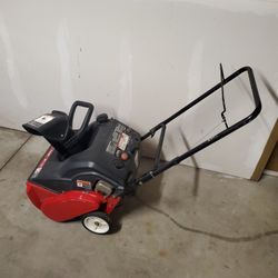 Snow Blower! Easy To Move Around.