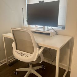 48” White Desk