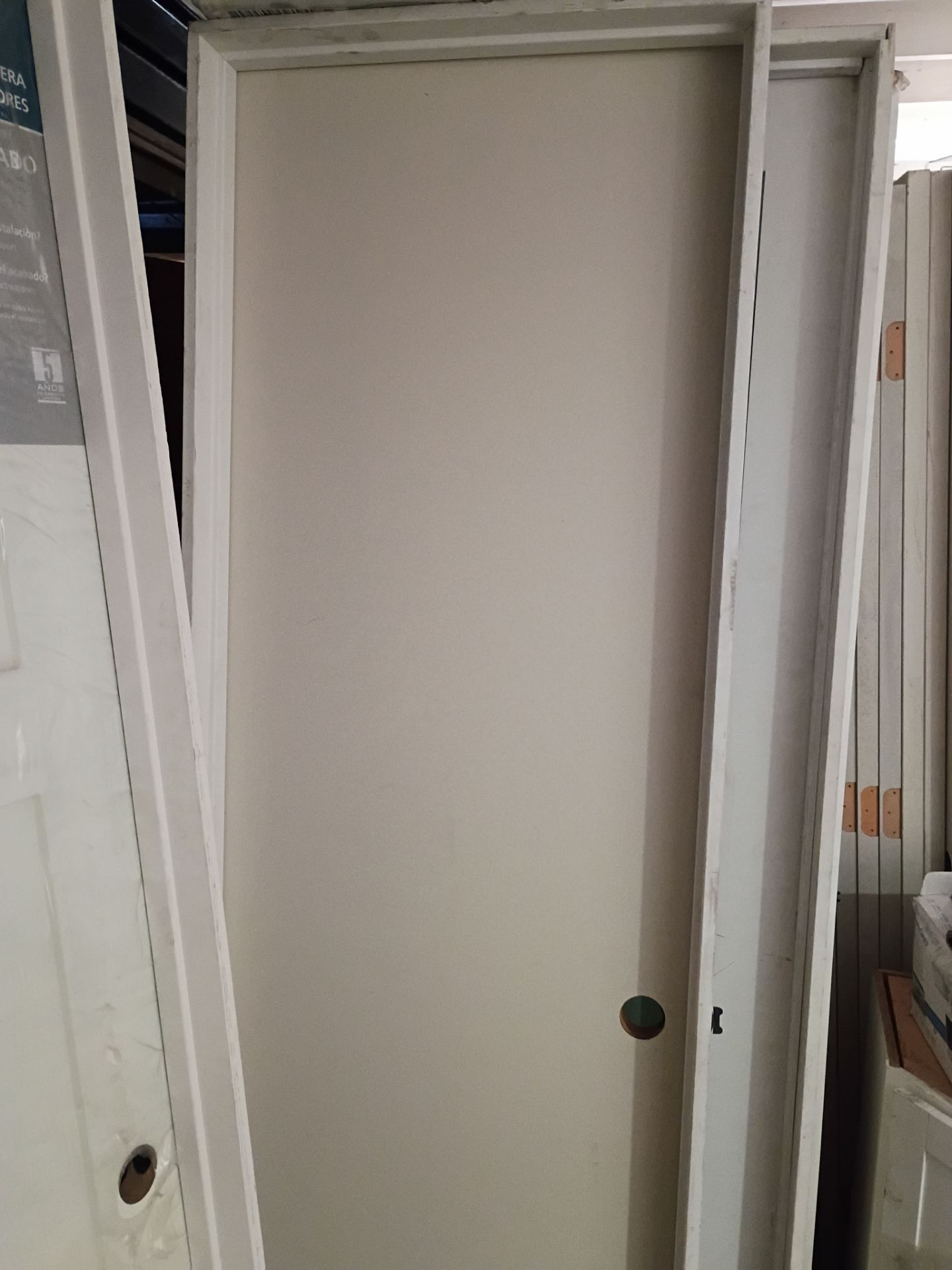 24x80 Left hand prehung door hollow,