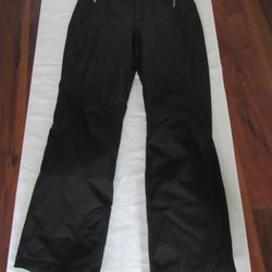 Women's Size 6 Black Snowboard Ski Pants, Spyder