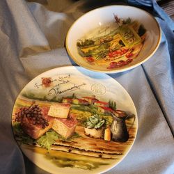 Europe Dish And Plate Set