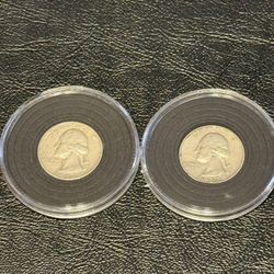 1962-D Washington Quarter 90% Silver Beautiful Vintage Coins