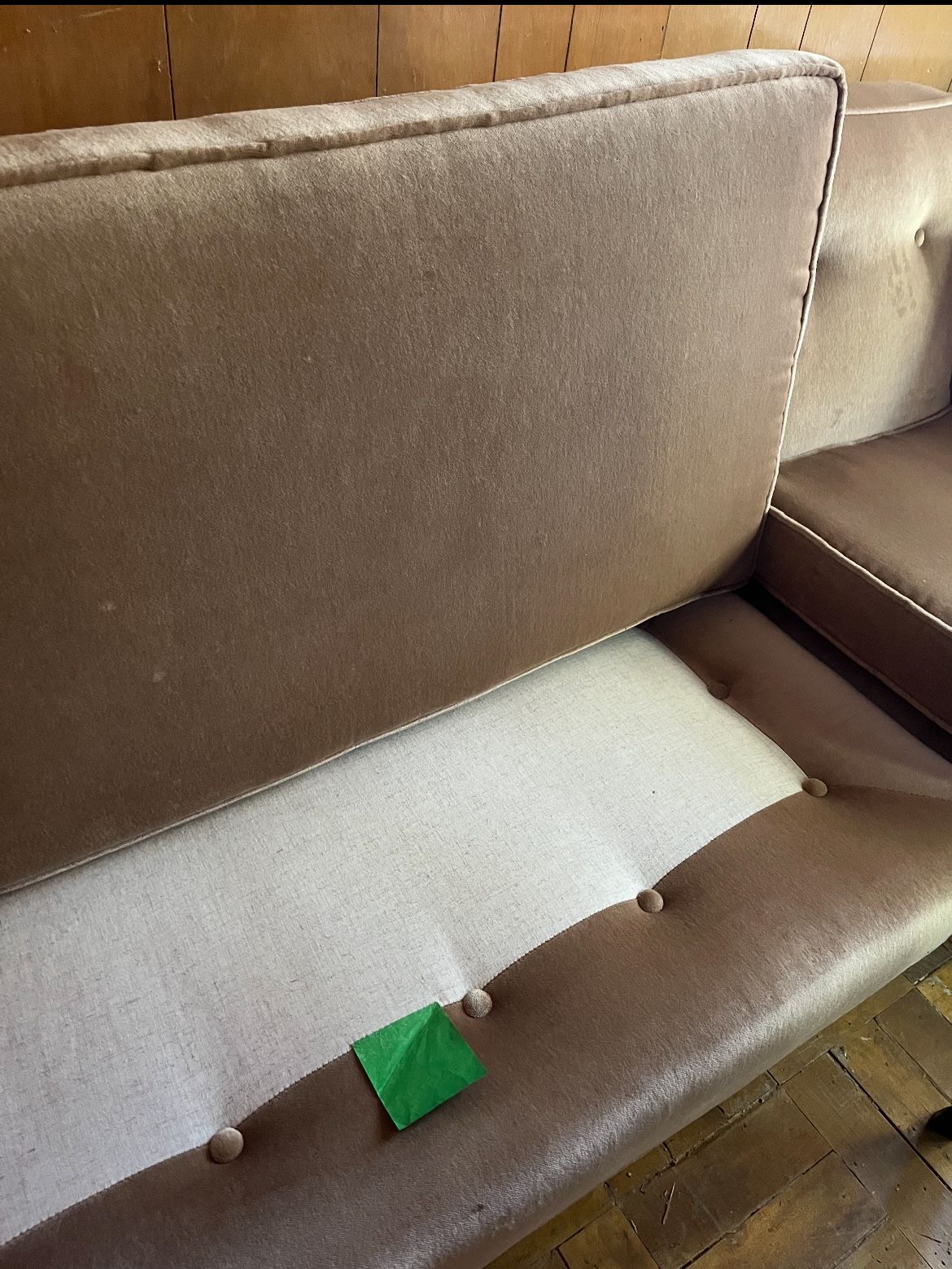Vintage sectional sofa