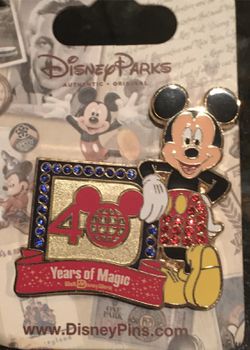 Walt Disney Mickey Mouse - 40 Years of Magic Pin