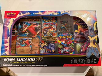 Pokemon TCG Mega Lucario EX Figure Collection