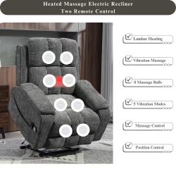 ##508ab 与 #315ab，#424ab，#414ab lift and massage function recliner