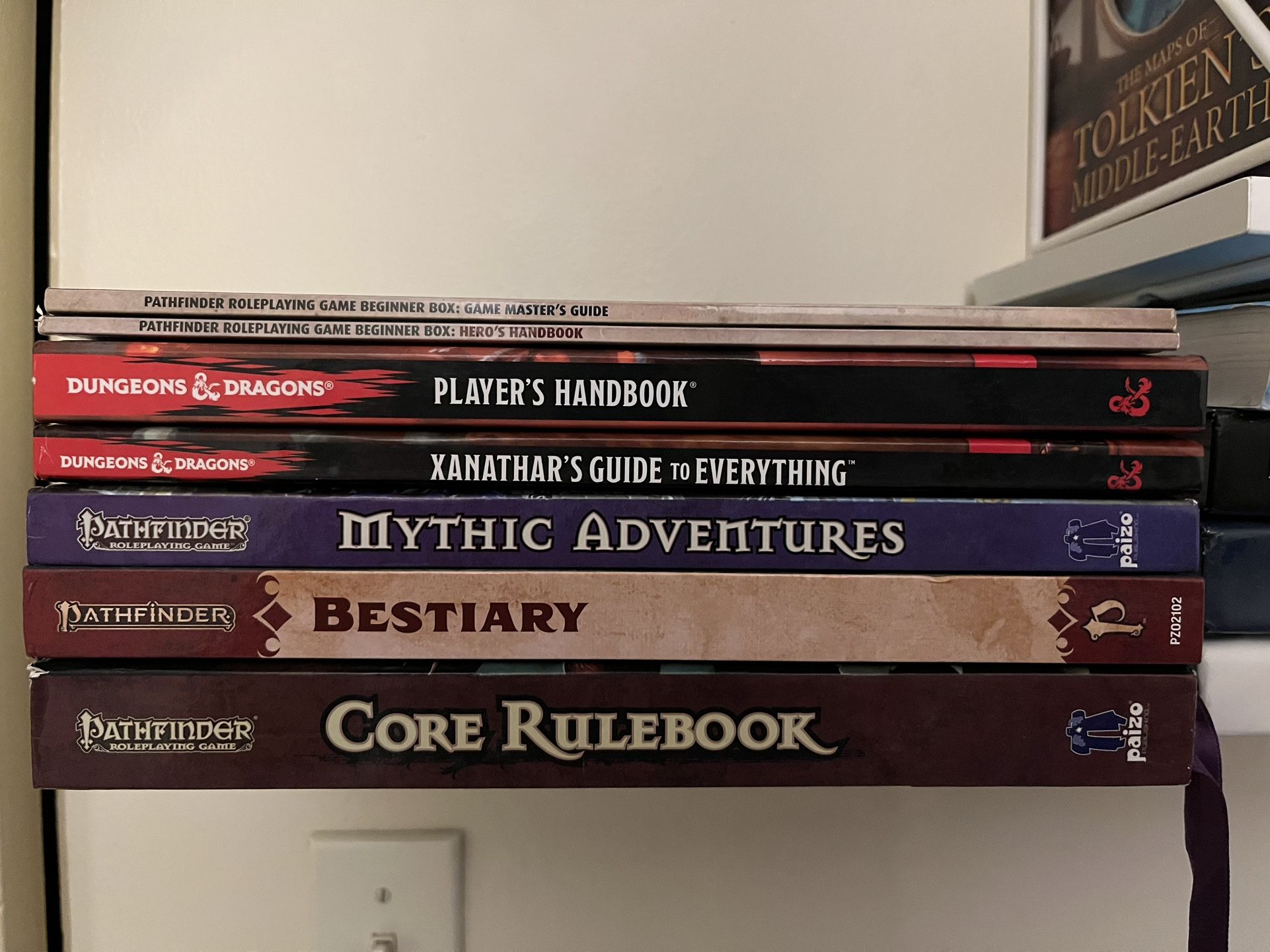 Pathfinder/D&D Books $20 Each