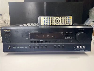 Onkyo 600W Receiver w/6 Speakers And Subwoofer
