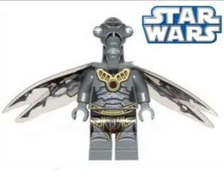 Lego Geonosian Zombie Minifigure with Wings Star Wars 9491 NEW SEALED!