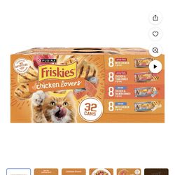 Friskies Chicken Lovers 32 cans