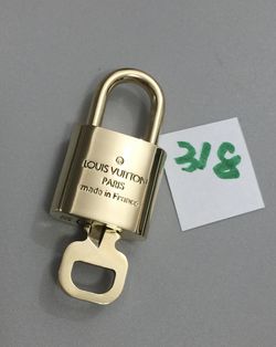 real louis vuitton lock and key