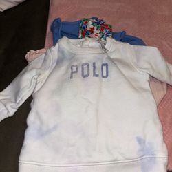 NB & 3 Month Girl Polo Lot 