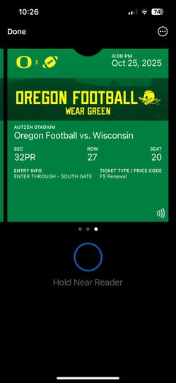 Oregon Vs Wisconsin Tickets