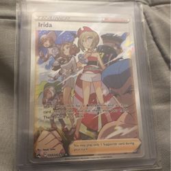 Irida GG63/GG70 Full Art Holo - Pokemon Crown Zenith - Pack Fresh
