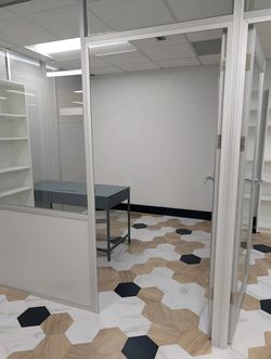 Modular Glass Office Partition System (5 Offices) β $5,000