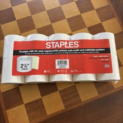 Cash register 2 1/2 inch rolls paper