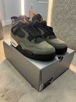 Air Jordan 4 Craft Olive Sz 9