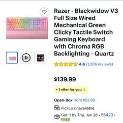 Razer Keybored