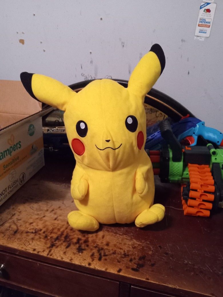 Stuffed Animal Picachu 