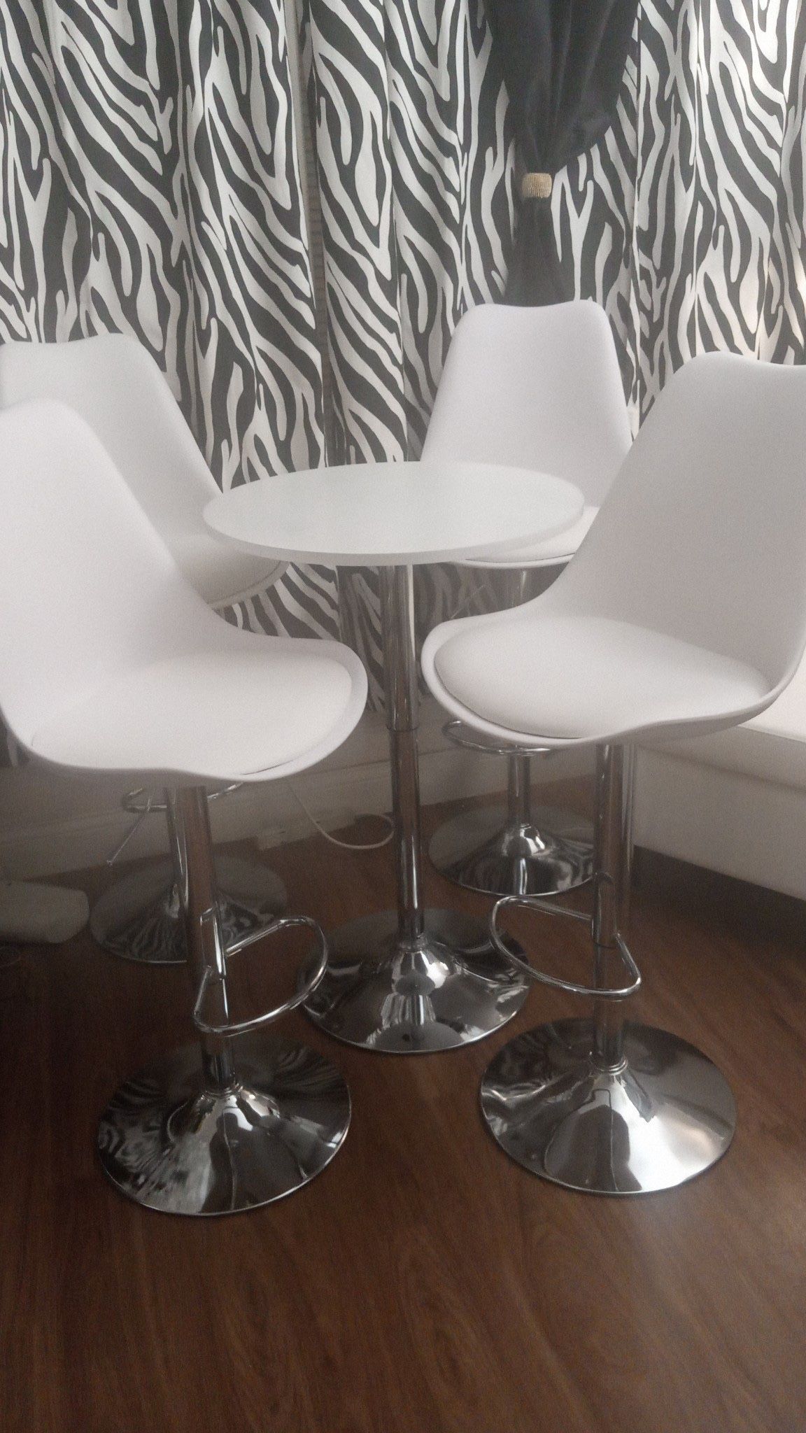 Four Chairs and Bar
