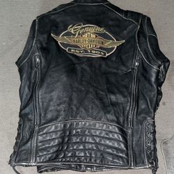 Harley Davidson Jacket And Shoe Combo