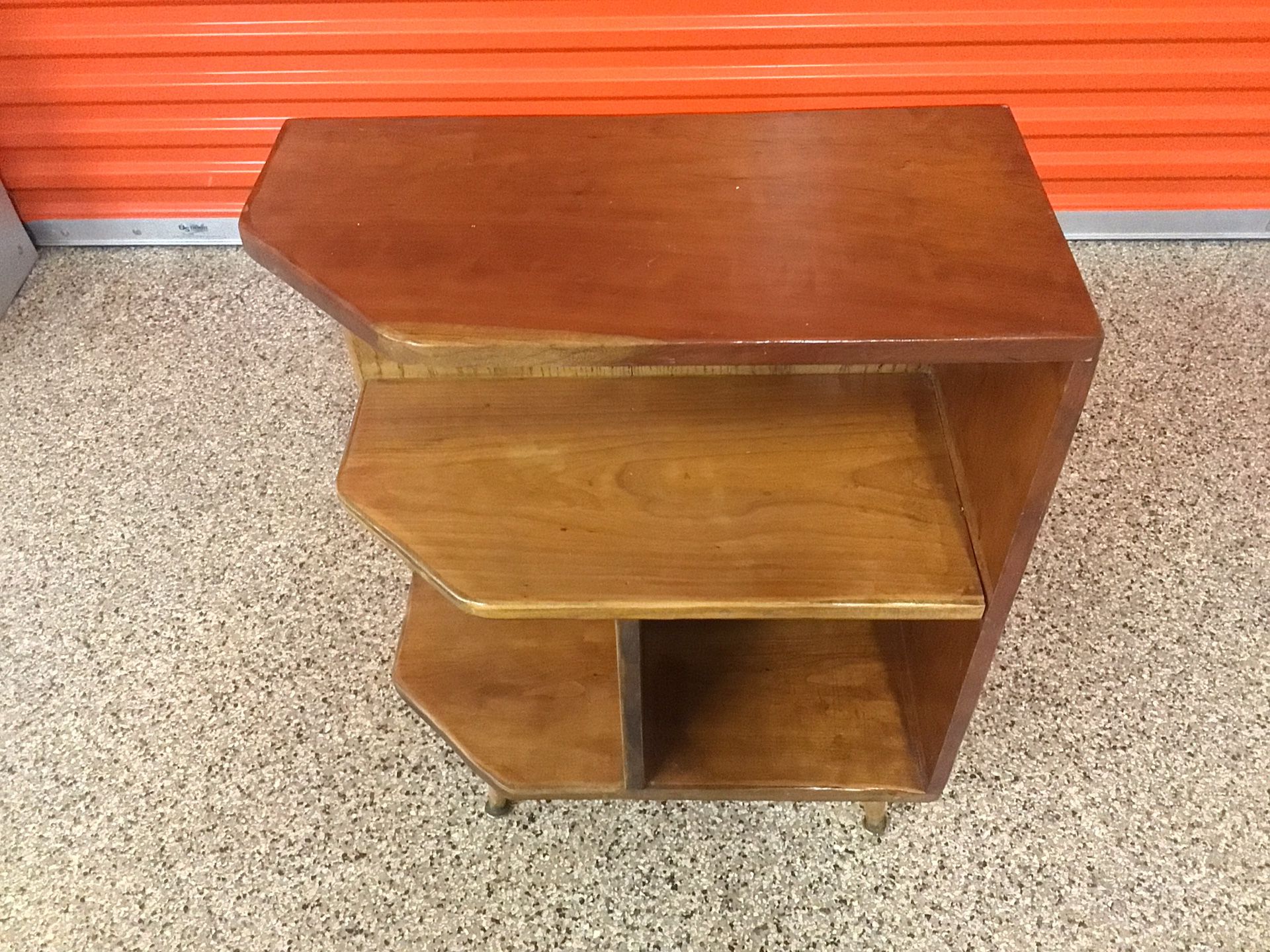 Art Deco Wood End Table - Will Deliver