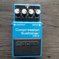Boss CS-3 with noise reduction mod
