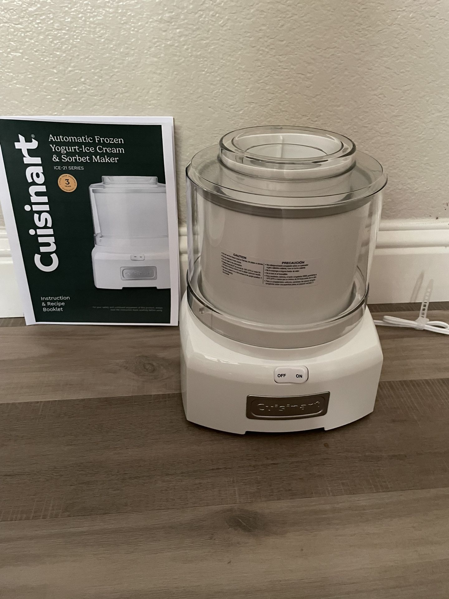 Cuisinart Ice Cream Maker