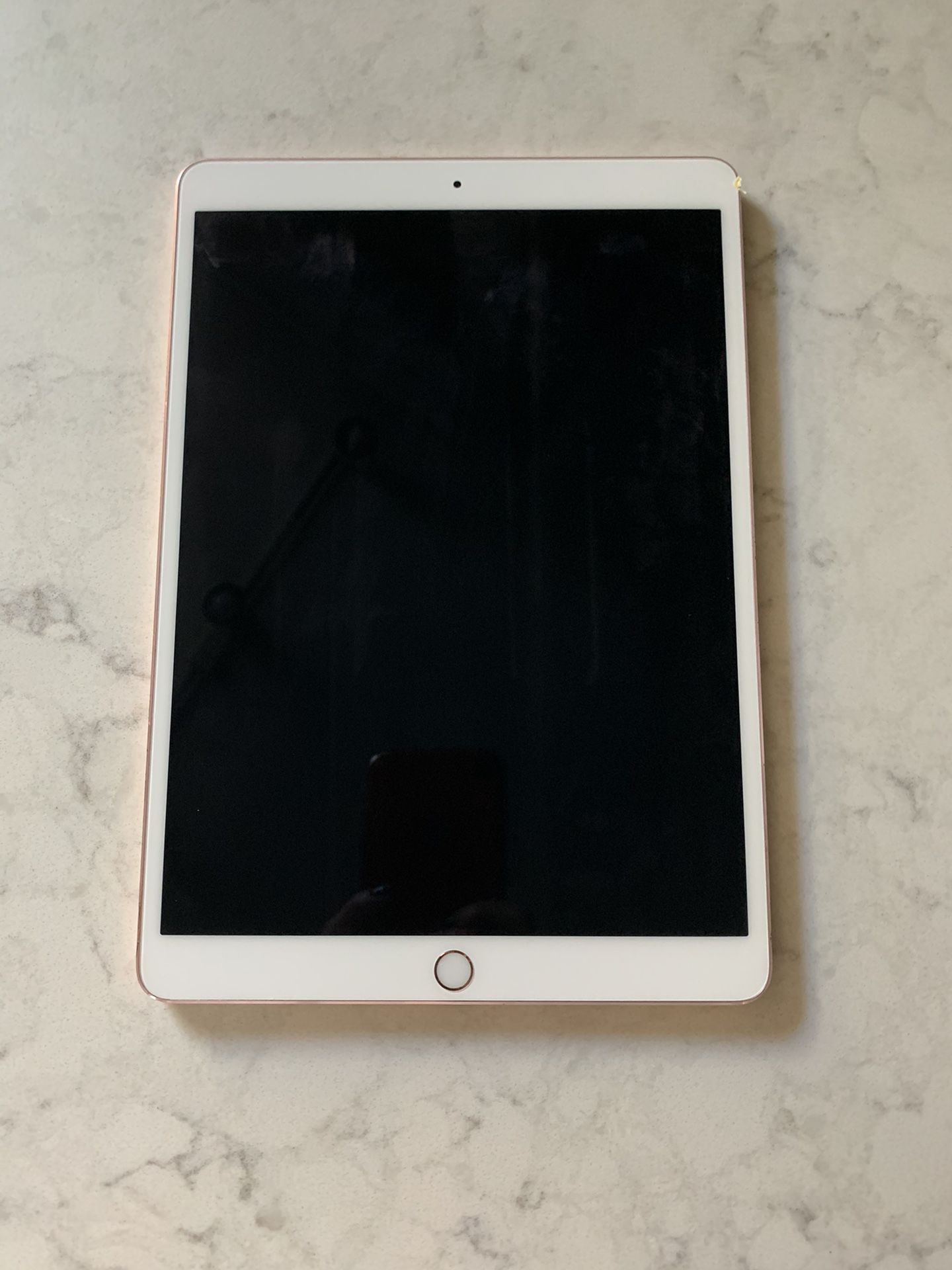 10.5” 64GB rose gold iPad Pro with Apple Pencil
