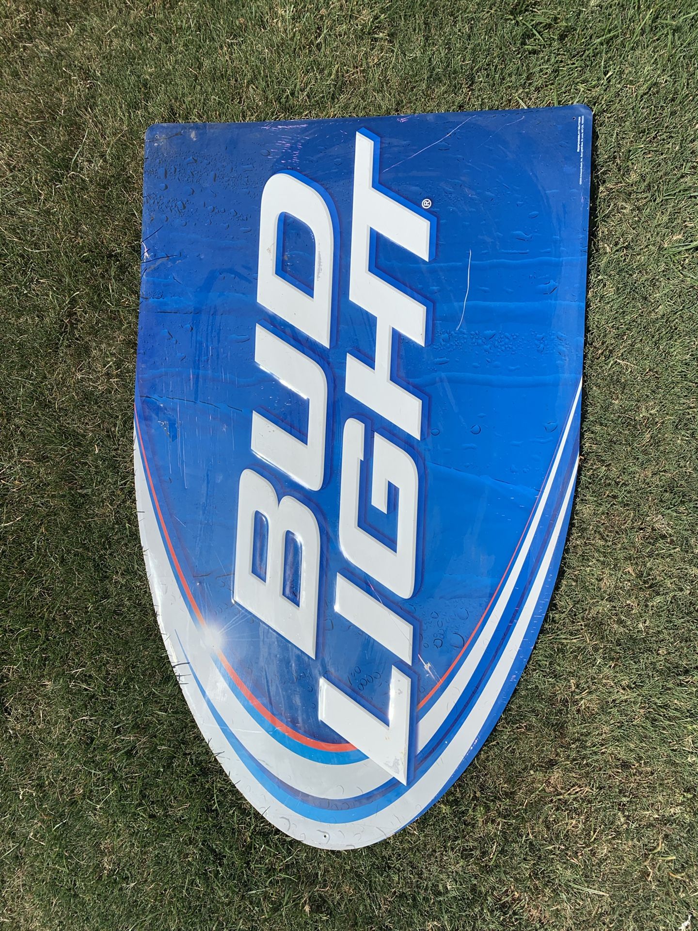 Bud light Metallic sign
