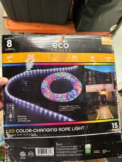 LED color changing rope
