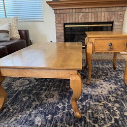 Cocktail Table And Side Table