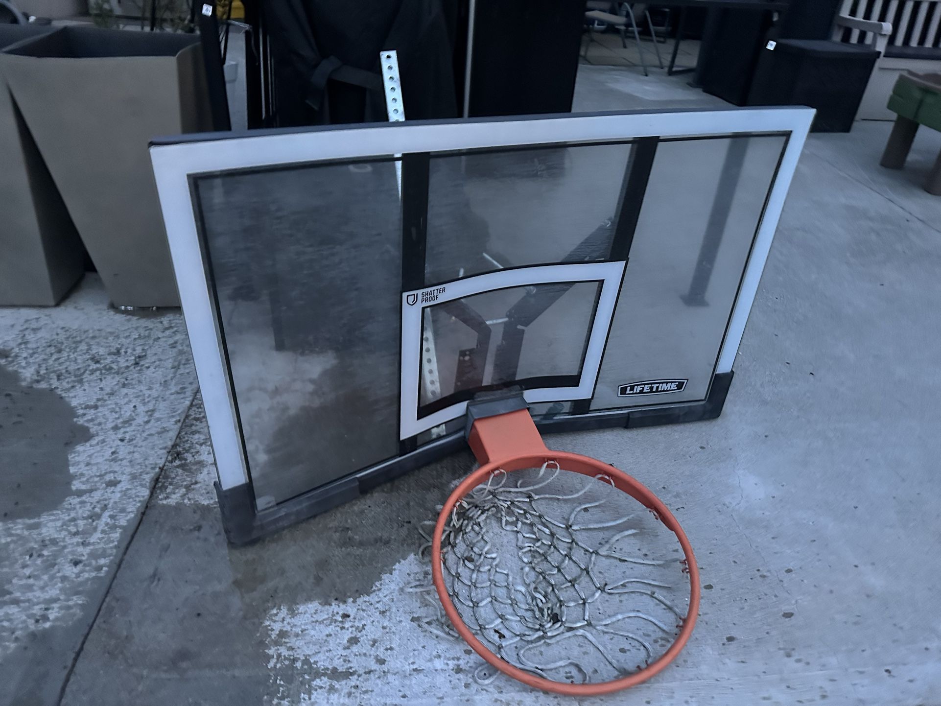 Wall Mount Basketball Hoop