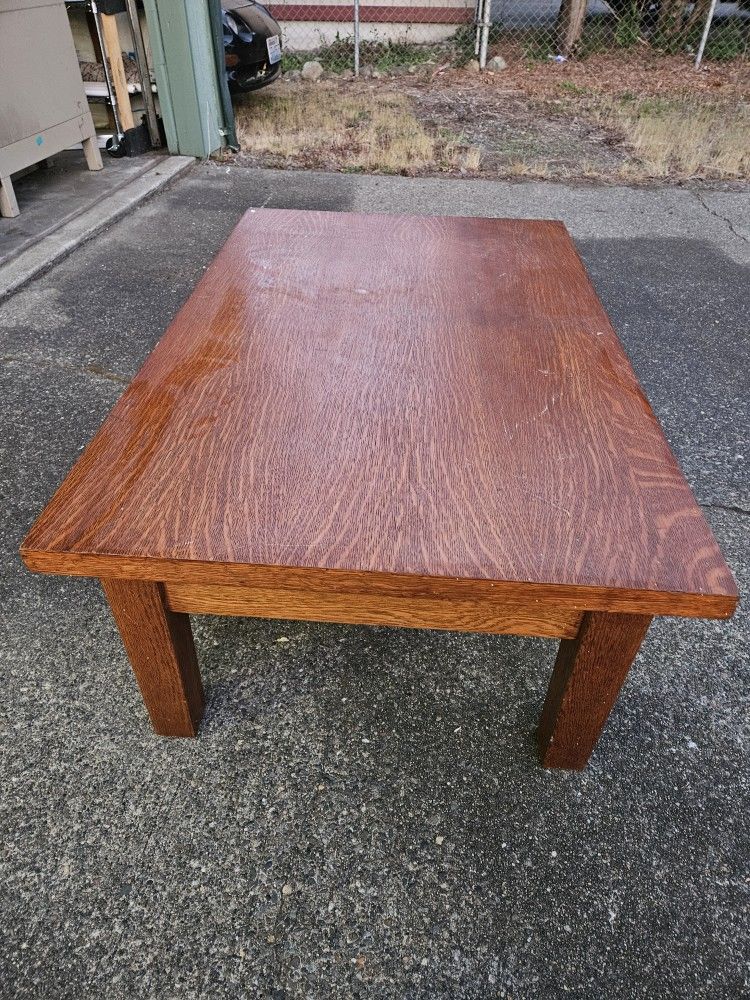 Sturdy Antique Coffee Table