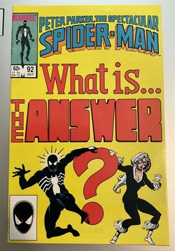 The Spectacular Spider-Man #92 July (Marvel,1984)