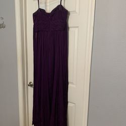 Purple Long Dress 