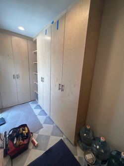 Mudroom cabinets